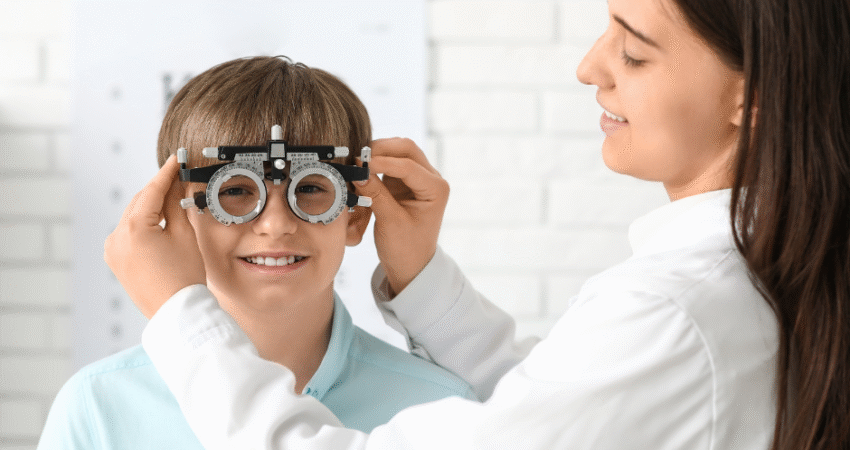 eye exam for children